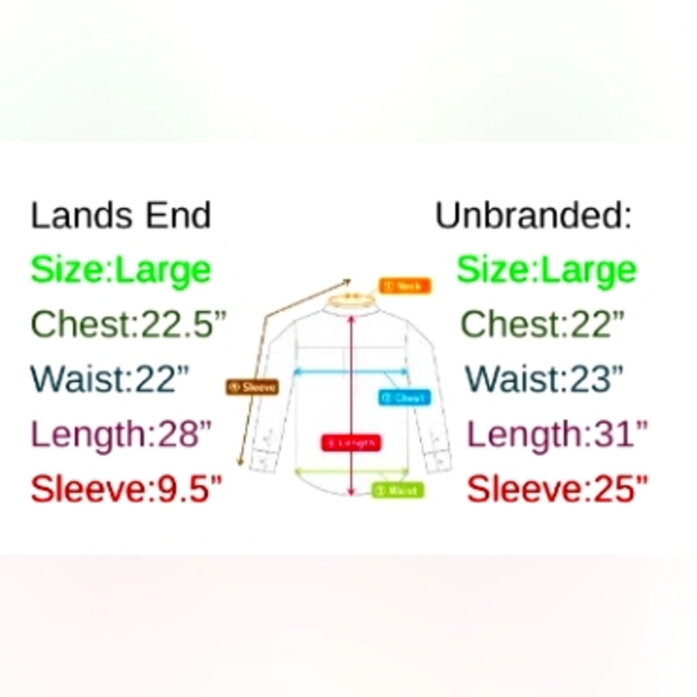 𝑳𝒂𝒏𝒅𝒔 𝑬𝒏𝒅 𝑵𝒐 𝑰𝒓𝒐𝒏 𝑺𝒕𝒓𝒊𝒑𝒆𝒅 𝑩𝒍𝒐𝒖𝒔𝒆 + 𝑬𝒙𝒕𝒓𝒂 𝑻𝒐𝒑 - Picture 10 of 11